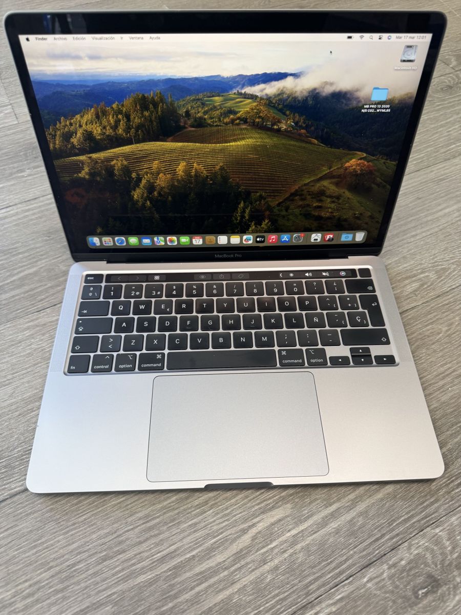 MACBOOK PRO RETINA 13 2020 TOUCHBAR, I5/16GB RAM/512GB SSD SPACE GREY - Imagen 4
