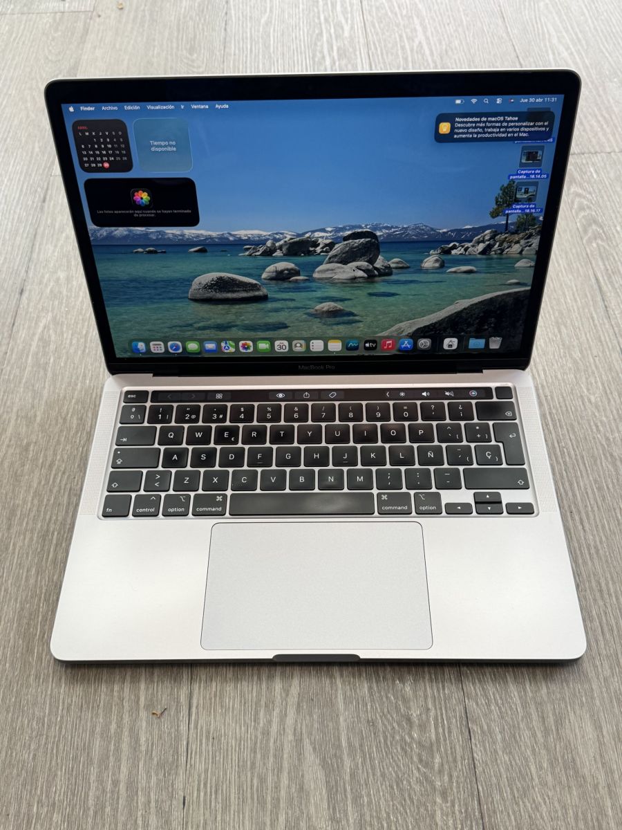 MACBOOK PRO RETINA 13 2020 TOUCHBAR, I5/16GB RAM/512GB SSD SPACE GREY BOX